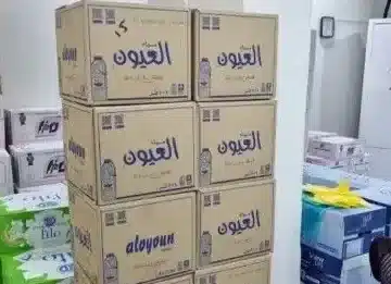 بضاعة مياه معدنية