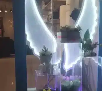 ديكور محل ورد