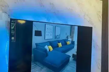 شاشة لعرض كاميرات المراقبة