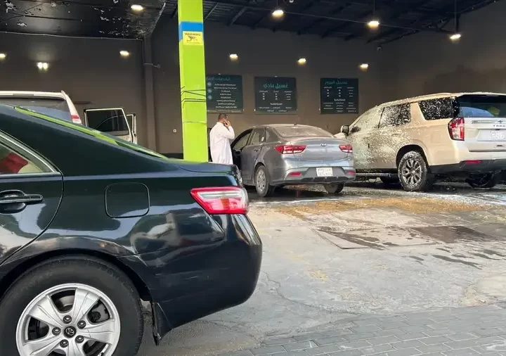 مغسلة سيارات للبيع بالرياض