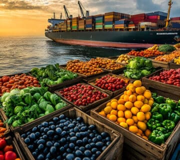 مشروع خضار وفواكه